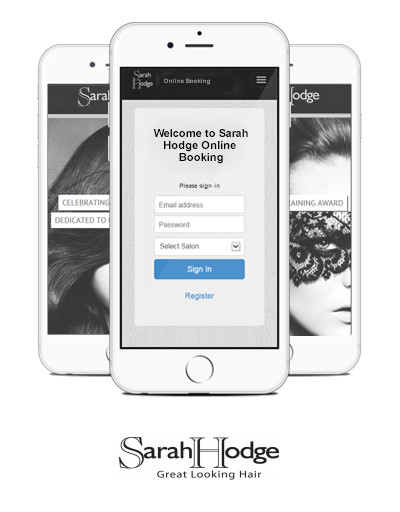Sarah Hodge Booking App Salon Precision